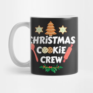 Christmas Cookie Crew Funny T-Shirt Mug